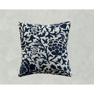 BALDYRE Blå Pæoner Pude Broderikit