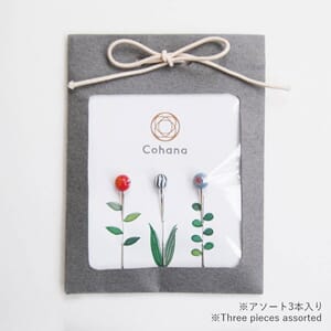 Cohana Marking Pins with Glass Beads (3 stk)