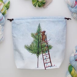 The Blue Rabbit House Prosjektveske - Noelle Mouse