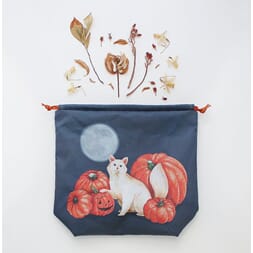 The Blue Rabbit House - Prosjektveske Minerva Halloween Cat