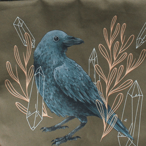 The Blue Rabbit House Small Pouch - Amber Raven