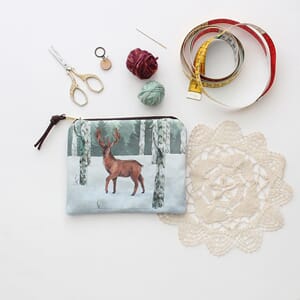 The Blue Rabbit House Small Pouch - Finn Deer