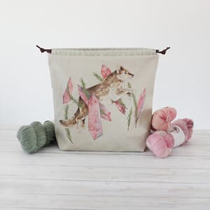 The Blue Rabbit House Prosjektveske - Aurora Wolf