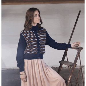 Astrid Jakke Strikkepakke