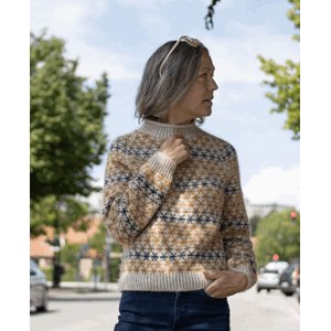 Coloured Crosses Senior Strikkepakke