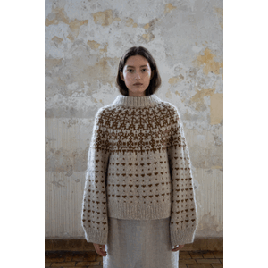 Efterår No. 2 Strikkepakke i Luna og Silk Mohair