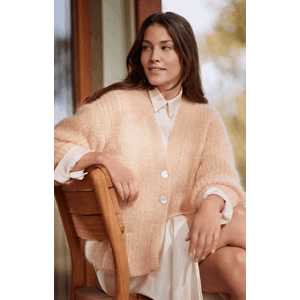 Jakke i halvpatent Strikkepakke