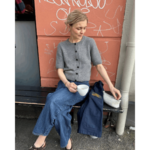 Maggie Cardigan Strikkepakke i Lang Cashmere Premium