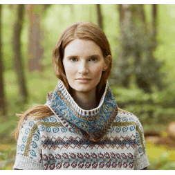 Glade Cowl Strikkepakke (2 halser)