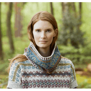 Glade Cowl Strikkepakke (2 halser)