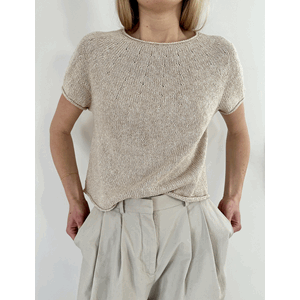 Plain Yoke Tee 20 Strikkepakke