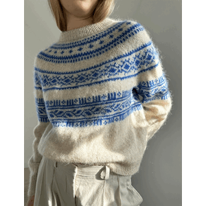 Porcelain Yoke Sweater Strikkepakke