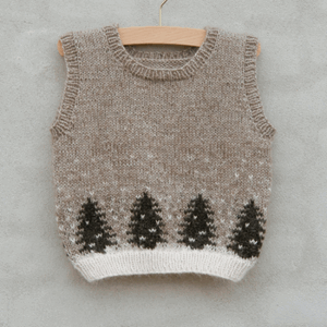 Sne Vest Strikkepakke