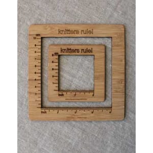 Katrinkles Gauge Swatch Measure 10 x10 cm