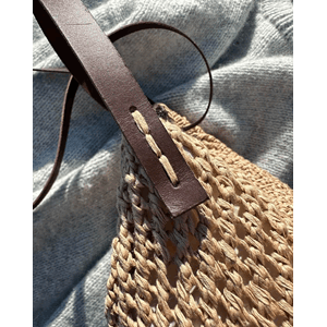 Petiteknit Leather strap 110cm for Florence Bag